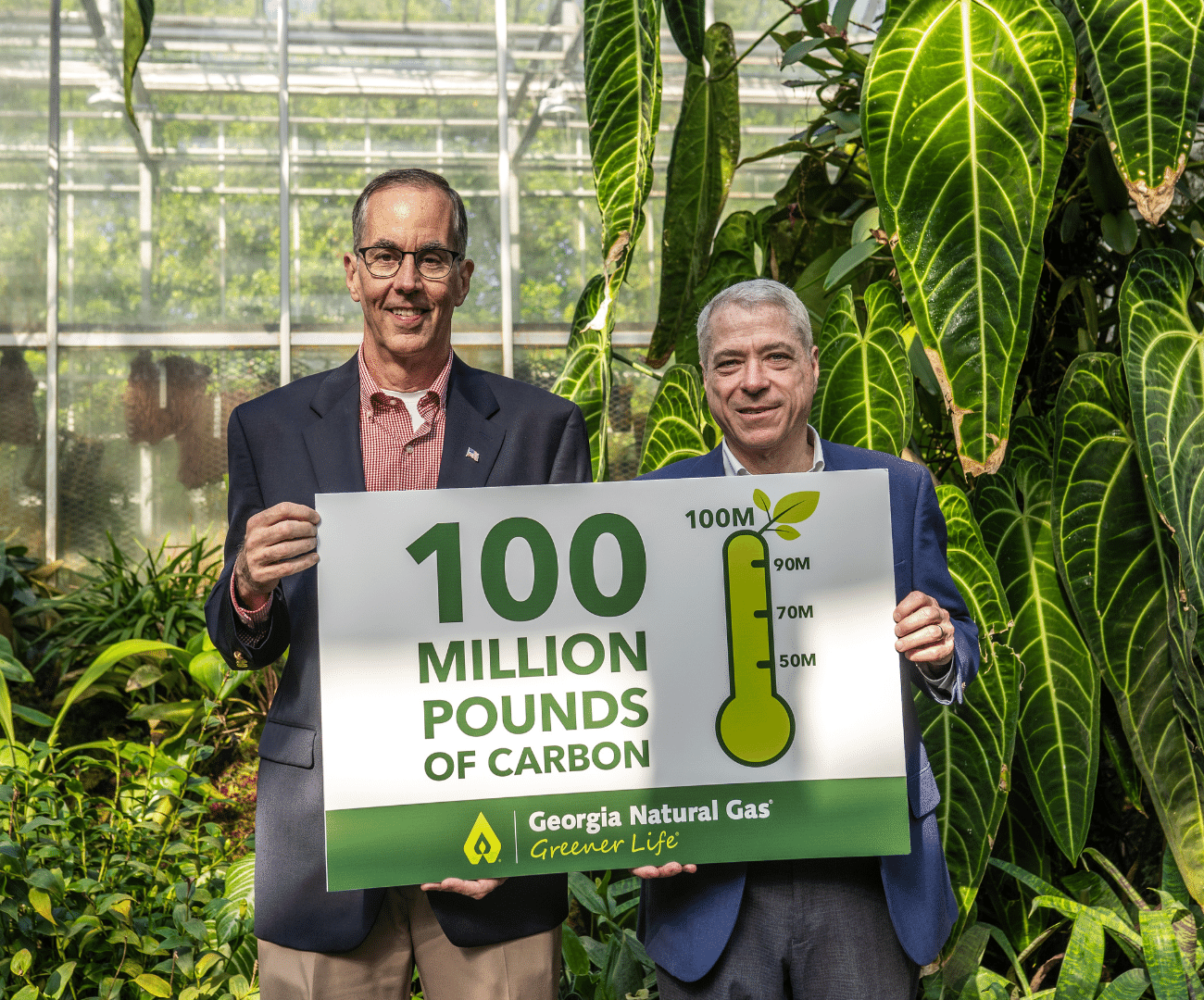 Natural Gas customers offset more than 100 million pounds of